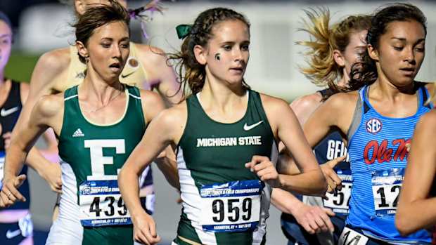 Michigan State track and field  (PHOTO:  MSU SID)